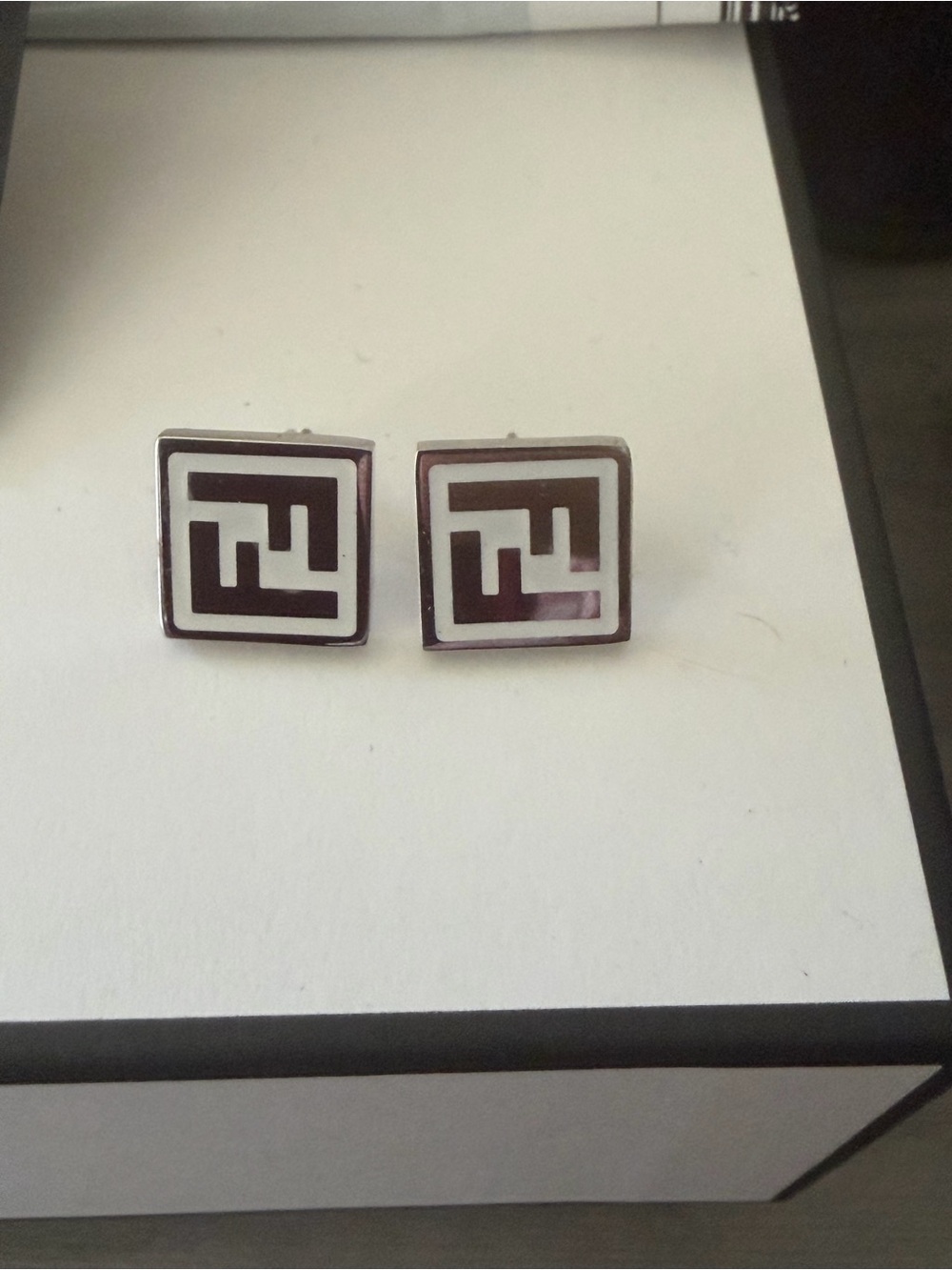 FF Silver earring